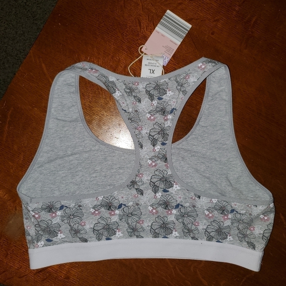 SERRA Sports Bra Without Padding, Stretchy Waist Band.  Size XL - Picture 4 of 5